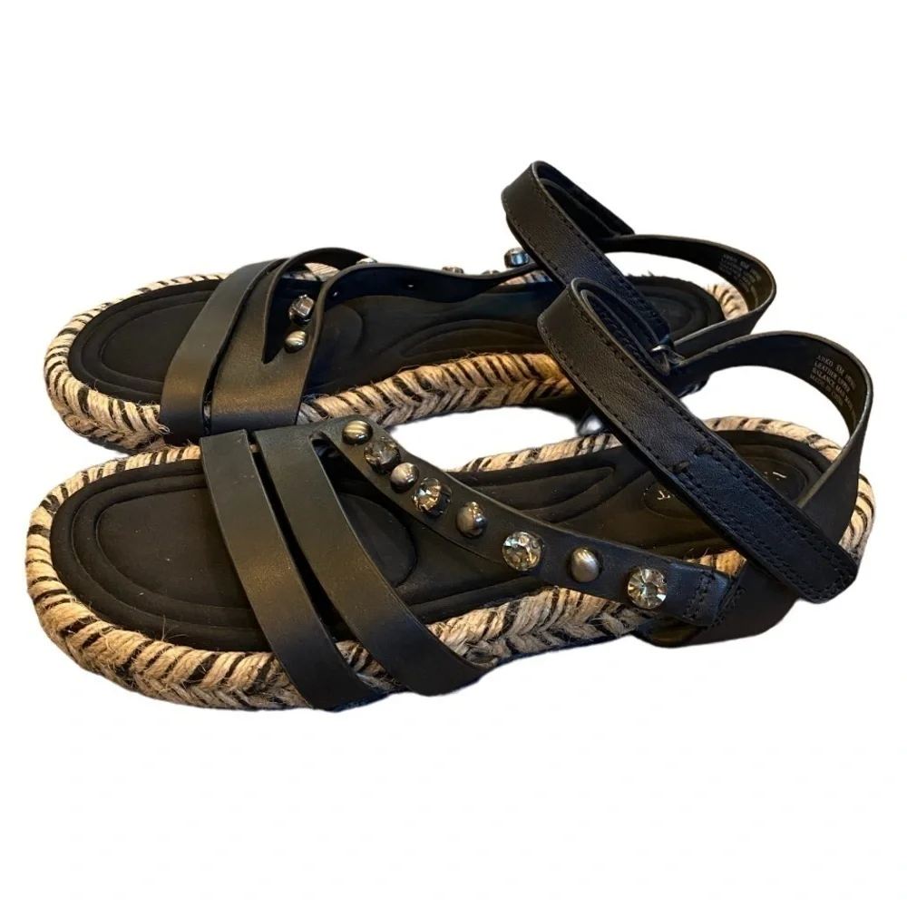 NAKED FEET | Arko Espadrille Embellished Sandal 8